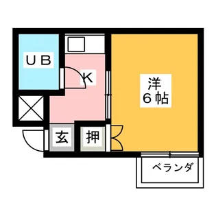 パラシオン彩【2階】の間取り