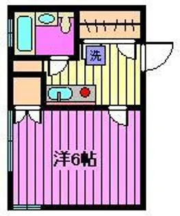 コーポ井原【1階】の間取り