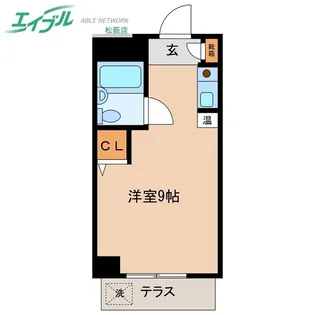 シティハウス松阪【1階】の間取り