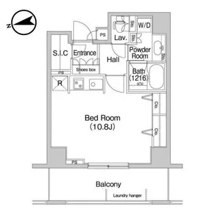 コンフォリア田町【2階】の間取り