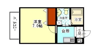 リブレア日比津パークサイドA棟【2階】の間取り