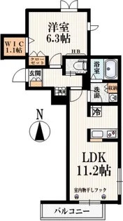 Anesys坂上【2階】の間取り