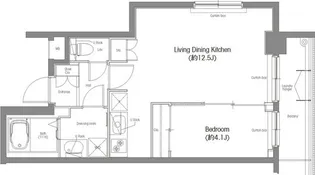 東京都豊島区東池袋4【マンション】の間取り