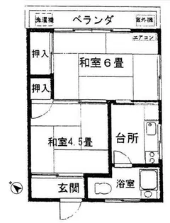 スリービーマンション【2階】の間取り