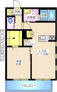 メゾン響【1階】の間取り