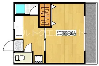 SUNハイツ【2階】の間取り