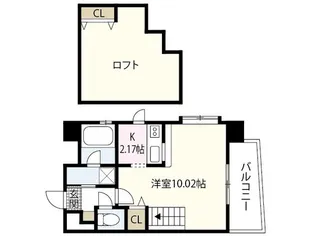 ARVADA B.L.D.【5階】の間取り