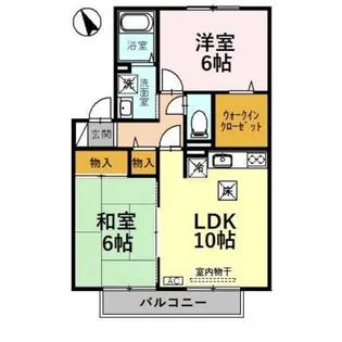 フォレスト A棟【2階】の間取り