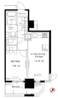 パークアクシス西船橋本郷町【9階】の間取り