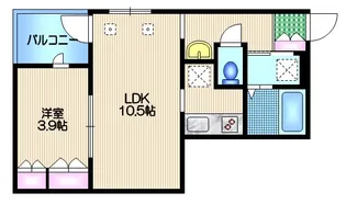 東京都杉並区上高井戸1【マンション】の間取り