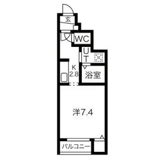 MAGIK【1階】の間取り