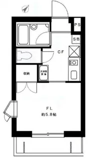 ヒルズコーナー鷺沼【3階】の間取り