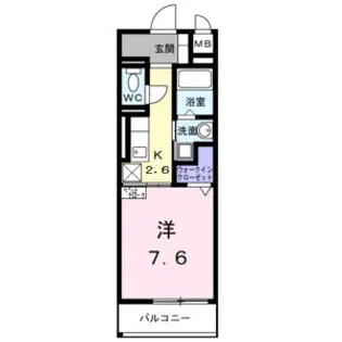 愛知県名古屋市中区新栄1【マンション】の間取り