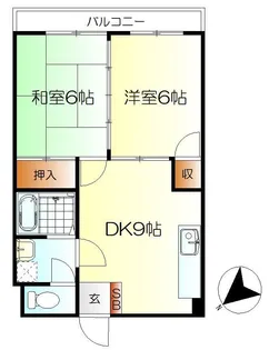 セントヒルズ和庄【4階】の間取り