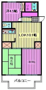 埼玉県さいたま市緑区東浦和9【マンション】の間取り