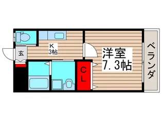 レオ参拾九番館【1階】の間取り