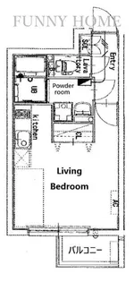 東京都世田谷区上馬3【マンション】の間取り