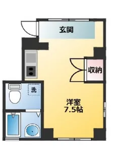 ベッセル板橋【3階】の間取り
