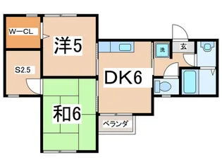 メゾン・ド・メルシー【2階】の間取り