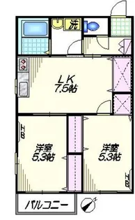 カーサマキ【2階】の間取り