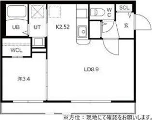 La Casa del Sole(ラカーサデルソーレ)【1階】の間取り