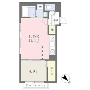 Bright東札幌【5階】の間取り