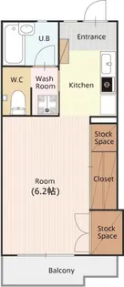 クラインミーア2【2階】の間取り