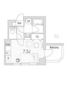Liberta八雲【3階】の間取り