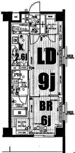 デュオステージ横濱赤門通り【2階】の間取り