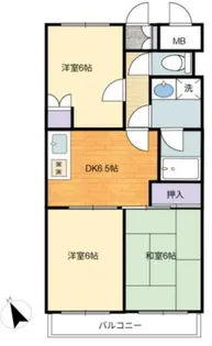 バルカロールA【2階】の間取り