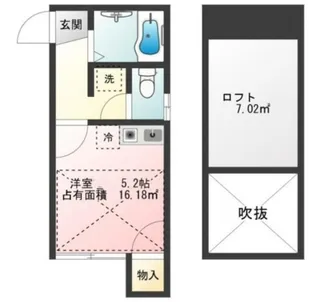 IRIS【1階】の間取り