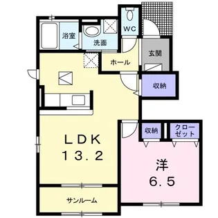 三重県鈴鹿市白子本町【アパート】の間取り