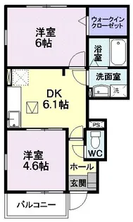 ブリッサ【1階】の間取り
