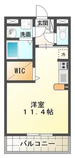 シエテ久居元町レジデンス【3階】の間取り