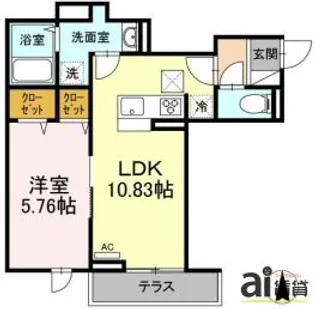 東京都練馬区中村北4【マンション】の間取り