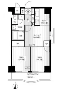 東京都墨田区錦糸3【マンション】の間取り