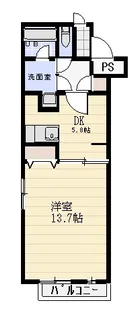 デイアーナM【1階】の間取り