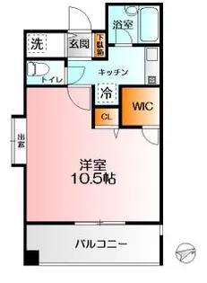イーリス希望が丘【3階】の間取り