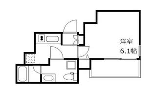 GENOVIA幡ヶ谷(ジェノヴィア幡ヶ谷)【2階】の間取り