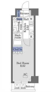 東京都中央区日本橋堀留町1【マンション】の間取り