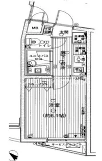 東京都文京区白山3【マンション】の間取り