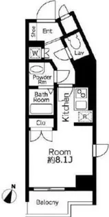 ドゥーエ国府台【7階】の間取り