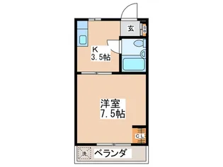 カサ・エトワ-ル【2階】の間取り