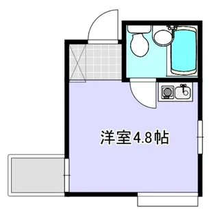 ブルーメ三美【1階】の間取り