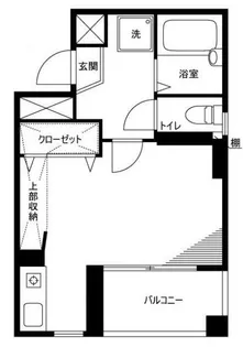 Sクラス イシハラ【4階】の間取り