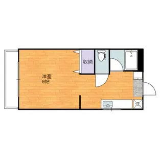 サテンドール【2階】の間取り