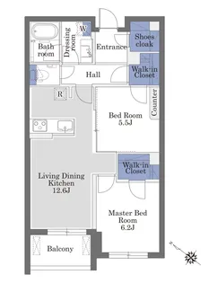アームスコート代々木【3階】の間取り