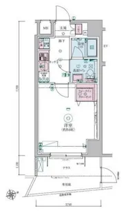 リヴシティ大森西【1階】の間取り