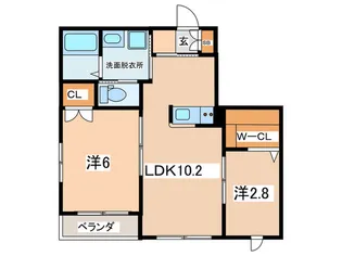 Lucio【1階】の間取り