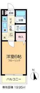 Green Court【1階】の間取り